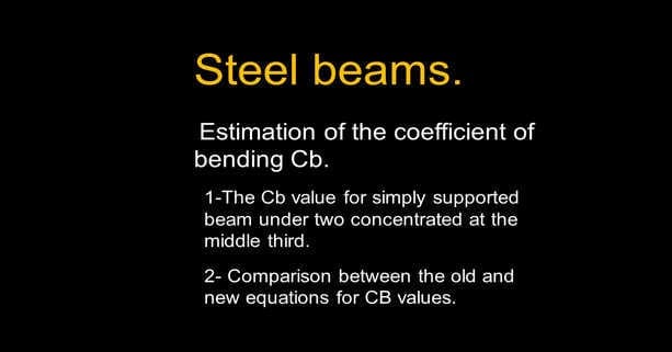 Brief data for post 18 -steel beam