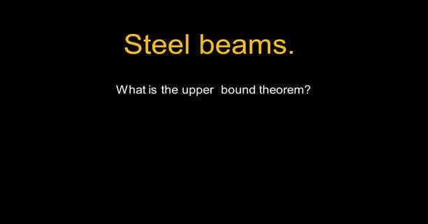 Brief description -post 33 -steel beam