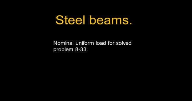 Brief description -post 37 -steel beam