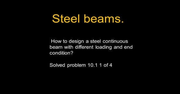 Brief description -post 38 -steel beam