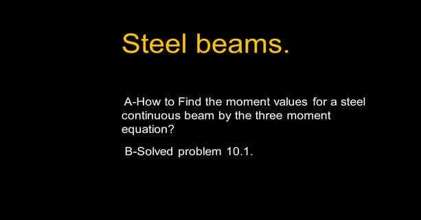 Brief description -post 39 -steel beam
