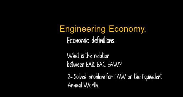 What is the relation between EAB, EAC, and EAW?