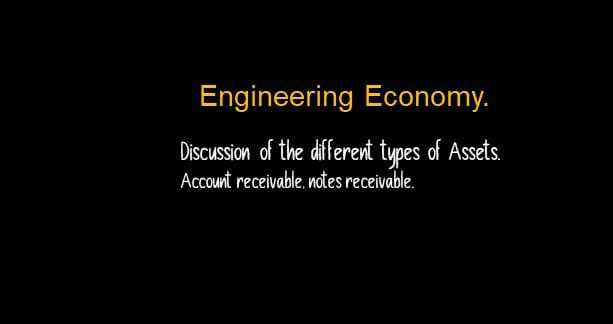 Discussion of the Types of Assets.
